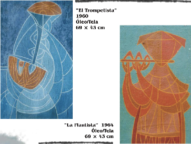 El Trompetista et La Flautista, œuvres de Léonel López-Nussa